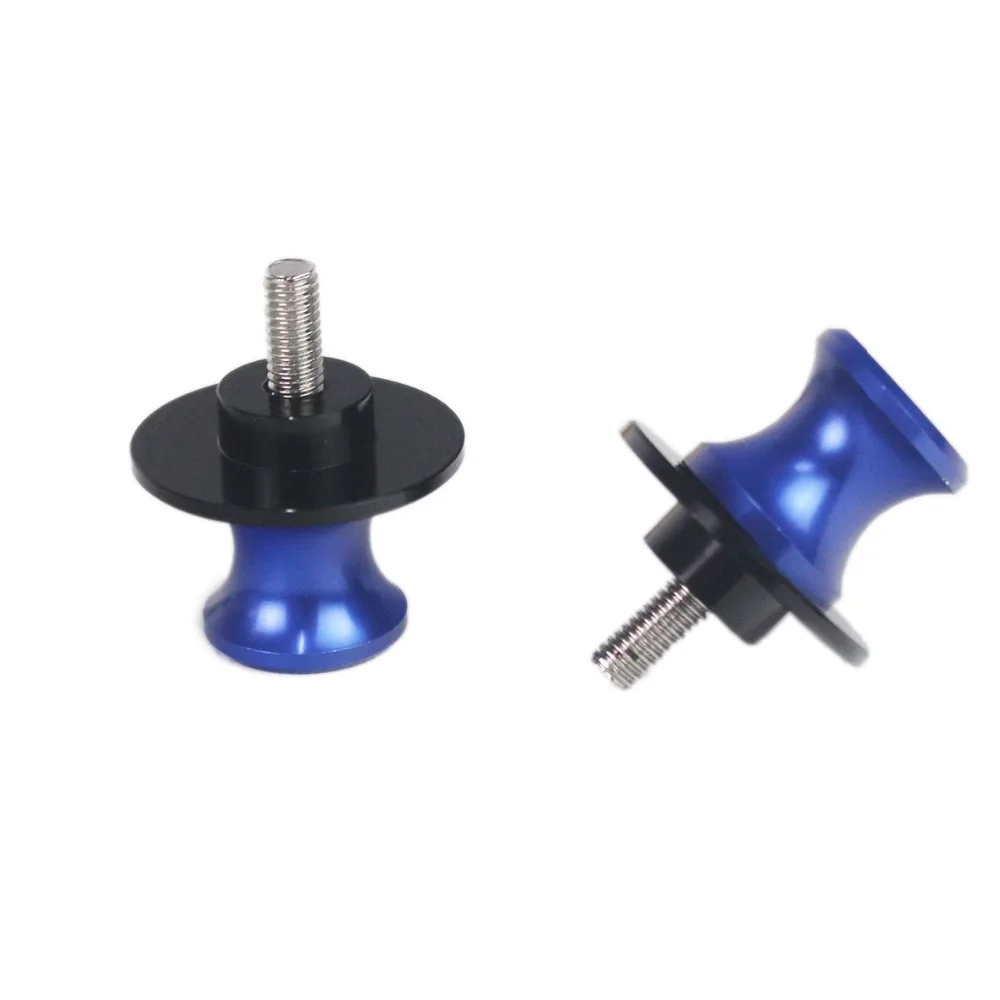 8mm blue Аксессуары для мотоциклов с ЧПУ, регулировочный кронштейн для цепи, винтовой рокер, катушка, слайдер для HONDA CB650R cb650r CBR650R CB 650R - Цвет: 8mm blue