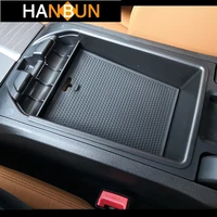 black central armrest storage box trim for bmw x3 g01 g08 2018 container holder tray car interior organizer accessories