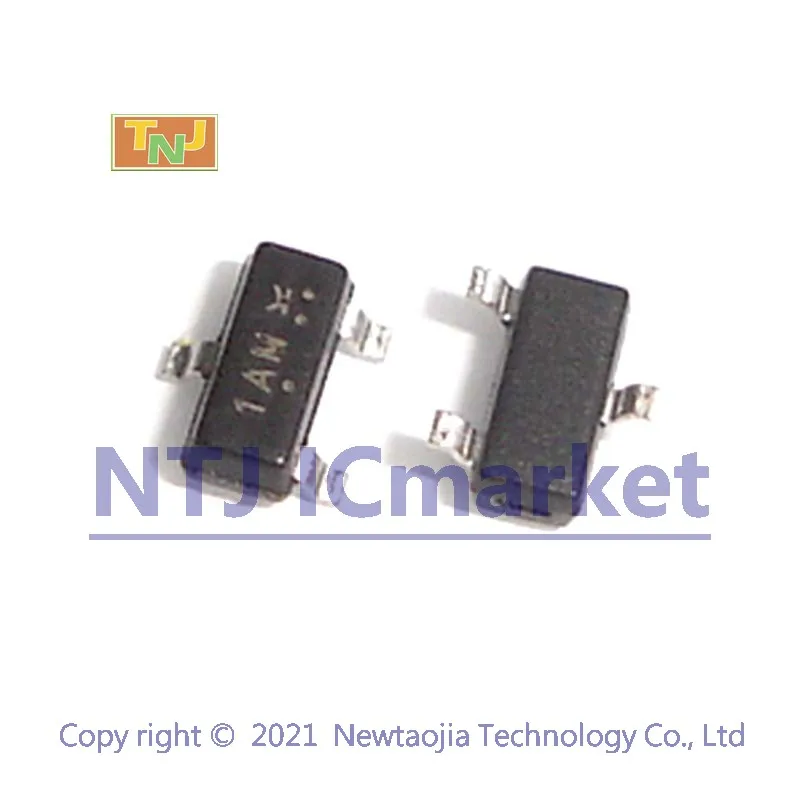 500 шт. транзисторы общего назначения MMBT3904 SOT-23 1AM MMBT3904LT1 MMBT3904LT1G SMD 2N3904 NPN 40 в 0.2A -