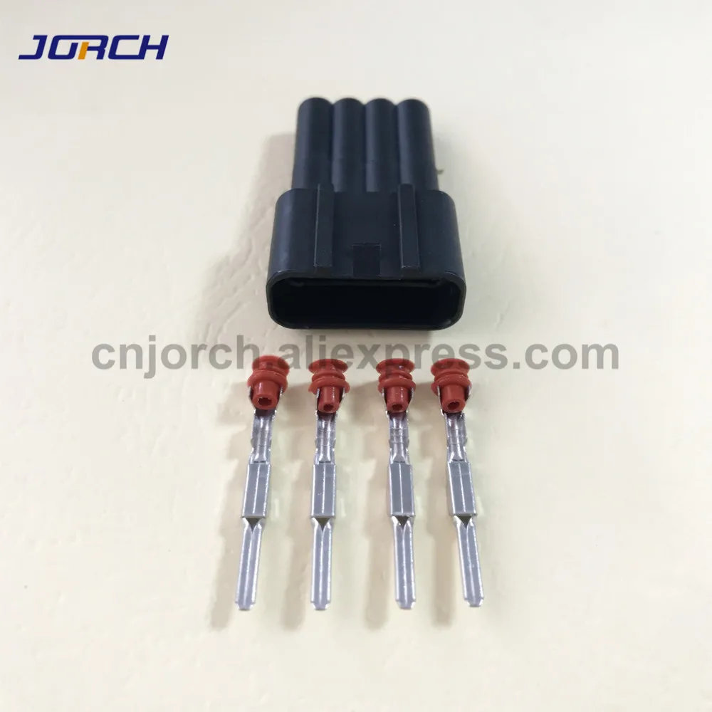 1 set of male 1 Набор 4 Pin зажигания вилка катушки автоматический кабель Разъем 7283-7449-30 11885 для TOYOTA COROLLA VIOS COROLLA CAMRY Highlander RAV4 - Цвет: 1 set of male