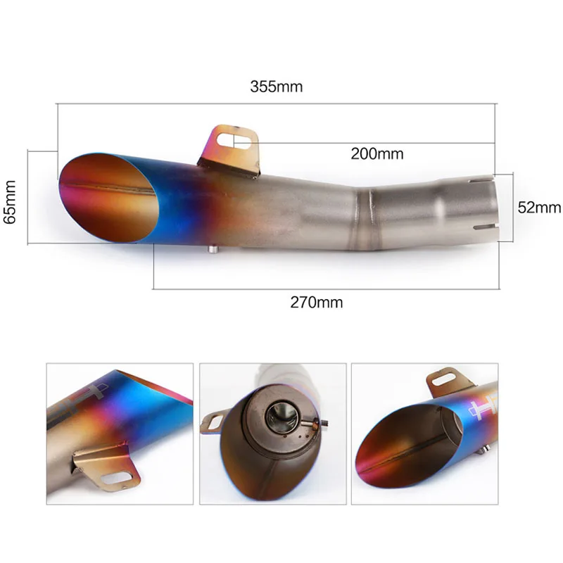 R6 глушитель выхлопной трубы мотоцикла мотоцикл крест скутер Escape