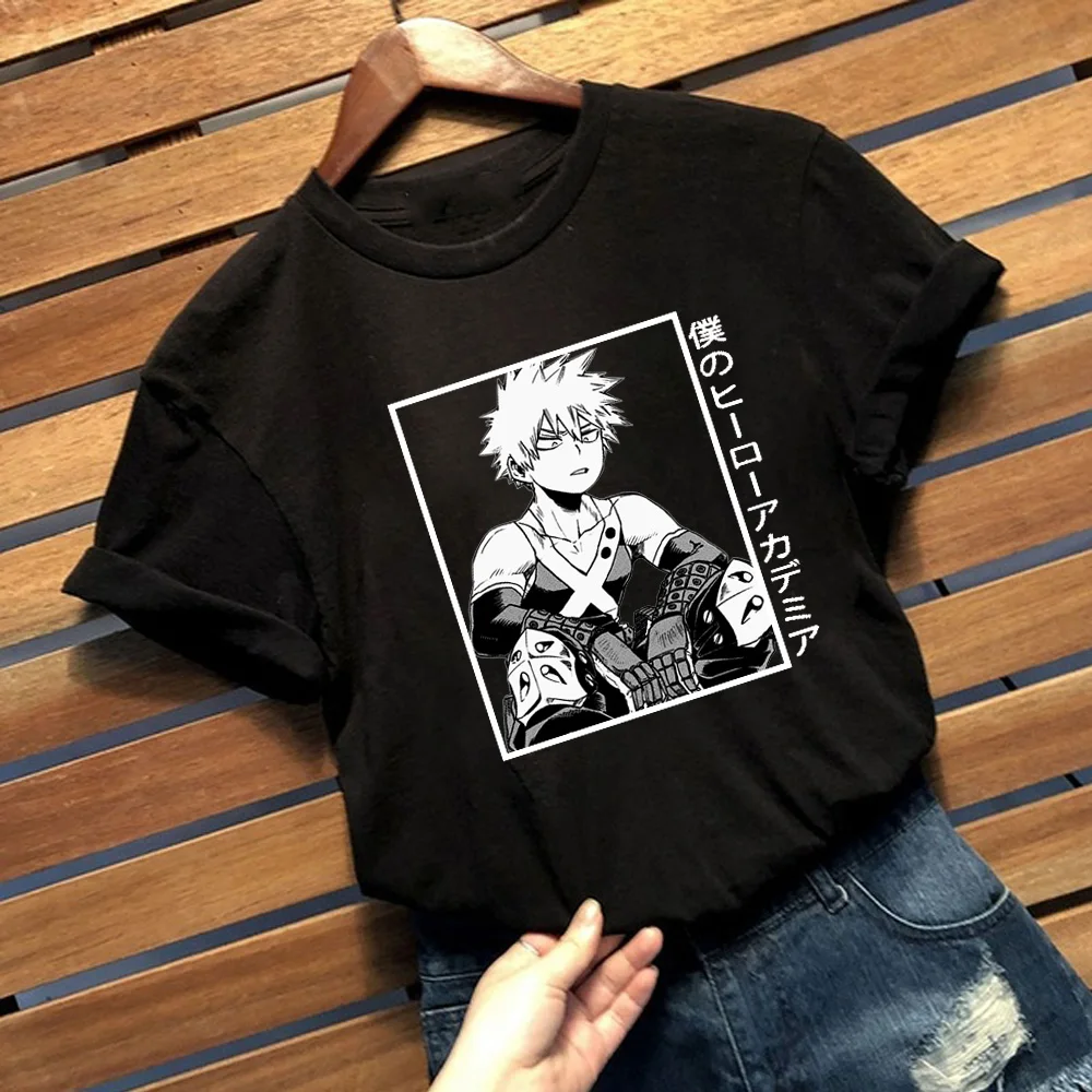 

Hot Anime My Hero Academia Female T-shirt Fashion Short Sleeve Casual