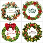 Женский венок с вышивкой крестиком AZQSD, полный ремешок для поделки, алмазная вышивка, пейзаж, мозаика, домашний декор