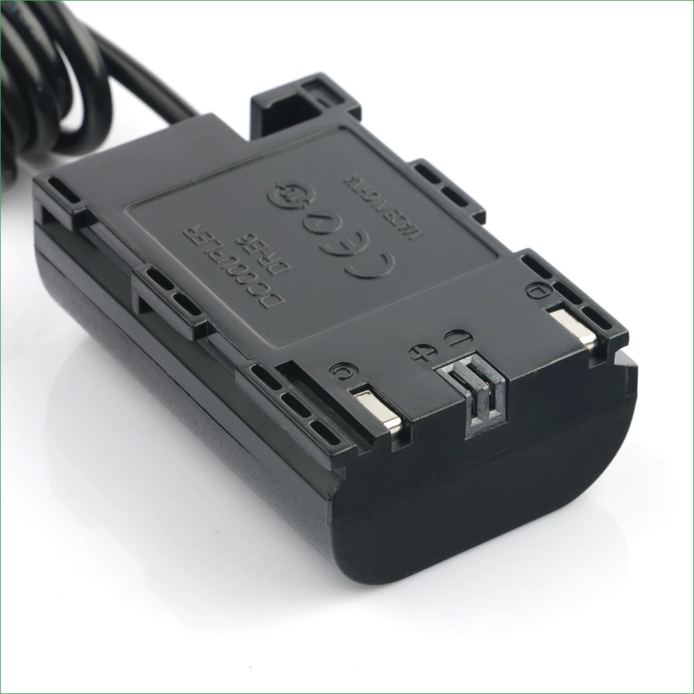 USB-адаптер для фиктивных аккумуляторов 5 В Canon EOS 5DS 5DSR 6D 7D SV 60D 60Da 70D 80D 90D с разъемом