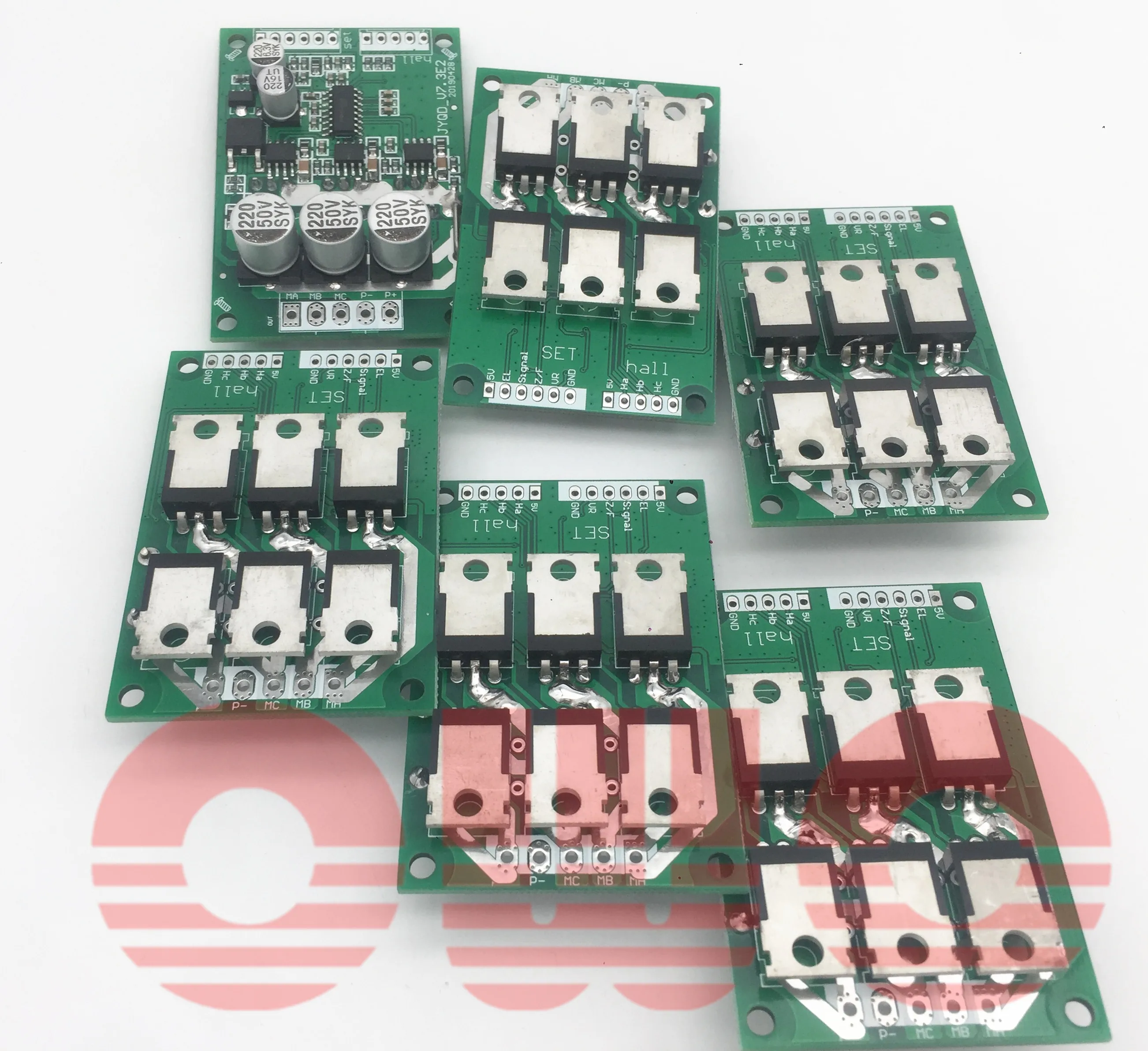 6 шт. 12 36VDC оригинальный JUYI Tech JYQD V7.3E2 bldc мотор Драйвер доска для датчика Холла