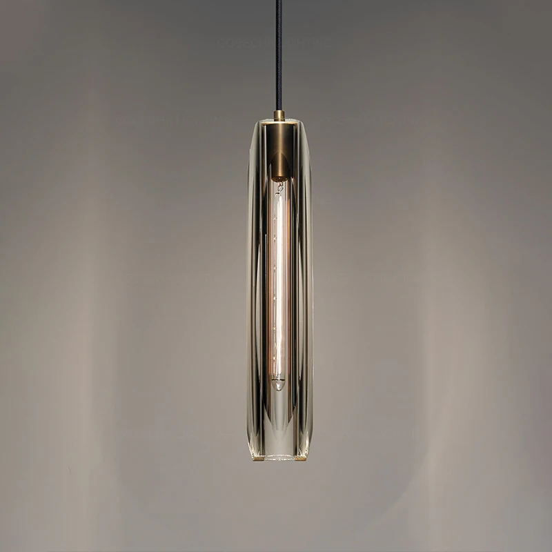 Хрустальные подвесные мини светильники в стиле лофт уникальные кухонные лампы