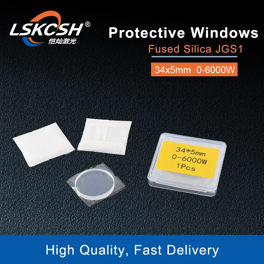 LSKCSH 20 teile/los Laser schutzhülle windows fiber laser optik spiegel/abdeckung rutschen 34*5mm Faser Laser schneiden maschinen