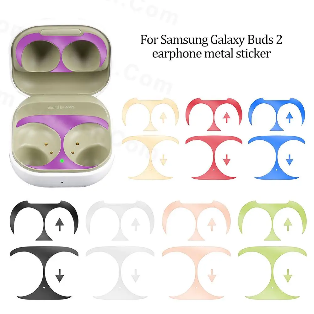 

Dust-proof Scratchproof Sticker For Samsung Galaxy Buds 2 Dust Guard Protective Earphone Film For Galaxy Buds 2 Cover Stickers