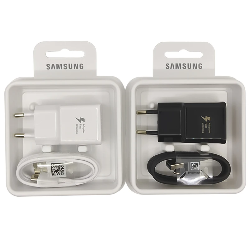 Быстрое зарядное устройство Samsung с европейской вилкой адаптер для быстрой