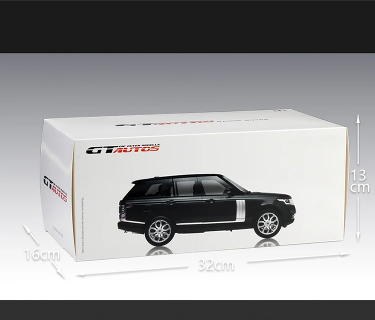 1/18 SUV автомобиль Welly GTAutos литая металлическая модель автомобиля SUV игрушки для мальчика подарок Белый Черный Коллекция оригинальная коробка
