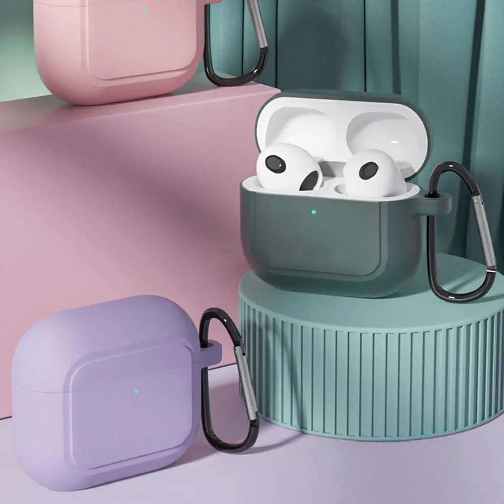 

Чехол потерянный противоударный с Bluetooth, мягкий силиконовый чехол для Apple AirPods 3-го поколения, новинка 2021