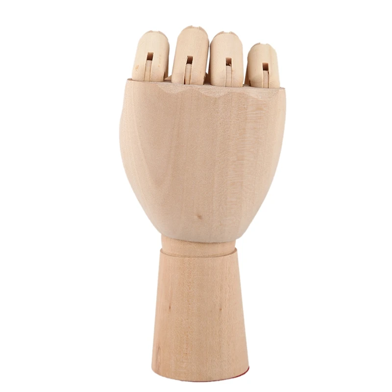 18*6 см Деревянный шарнирный правый манекен в виде рук Модель подарок арт