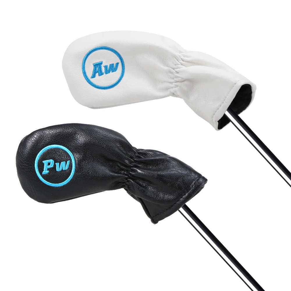 9 Pcs Golf Iron Head Covers Set Club Practice Trainer Headcovers with Elastic Band Training Aids Tools Accessories | Спорт и