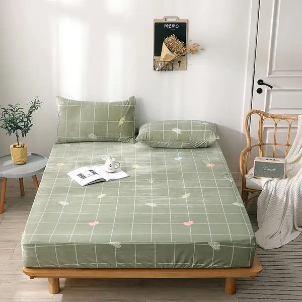 Простыня для кровати из полиэстера покрывающая матрас зимняя теплая фланелевая