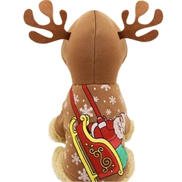 Christmas Pet Dog Clothes Winter Puppy Warm Coat Hoodie Santa Claus Costume Jumpsuit | Дом и сад