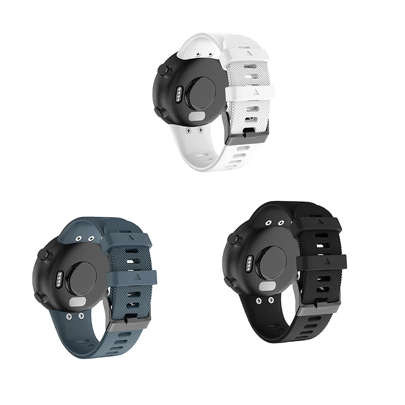 Силиконовые ремешки на запястье для Garmin Forerunner 45 спортивные умные часы Замена