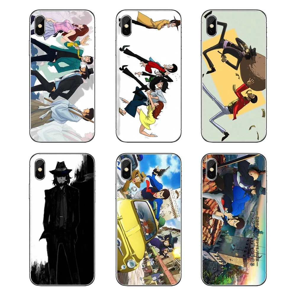 Для iPod Touch iPhone 4 4S 5 5S 5C SE 6 6S 7 8 X XR XS Plus MAX Lupin III замок Cagliostro мягкие прозрачные