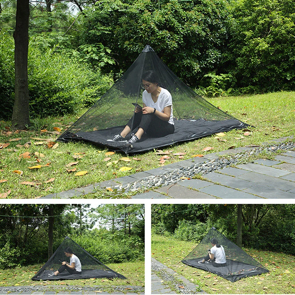 Пирамида москитная сетка альпинизма палатка Открытый Кемпинг джунгли