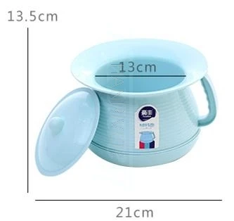 Plastic urinal thickened children's domestic bedpan pot toilet seat men and women with cover small adult ur | Красота и здоровье