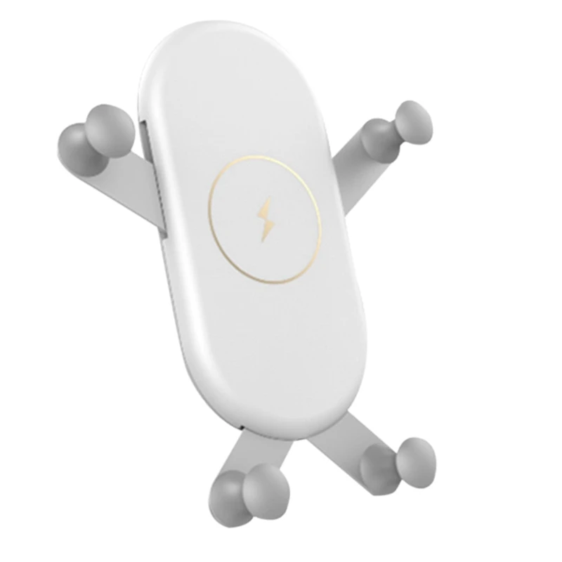 

Беспроводное Автомобильное зарядное устройство с креплением 10 Вт, быстрая зарядка, автоматический зажим, держатель для телефона с вентиляц...