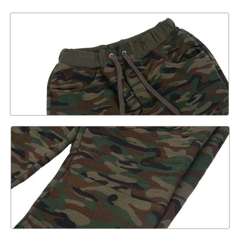 Mens Winter Pants Warm Drawstring Closure Slim Fit Camo Jogger Gym Athletic Sweatpants Casual Camouflage Fitness Trousers men
