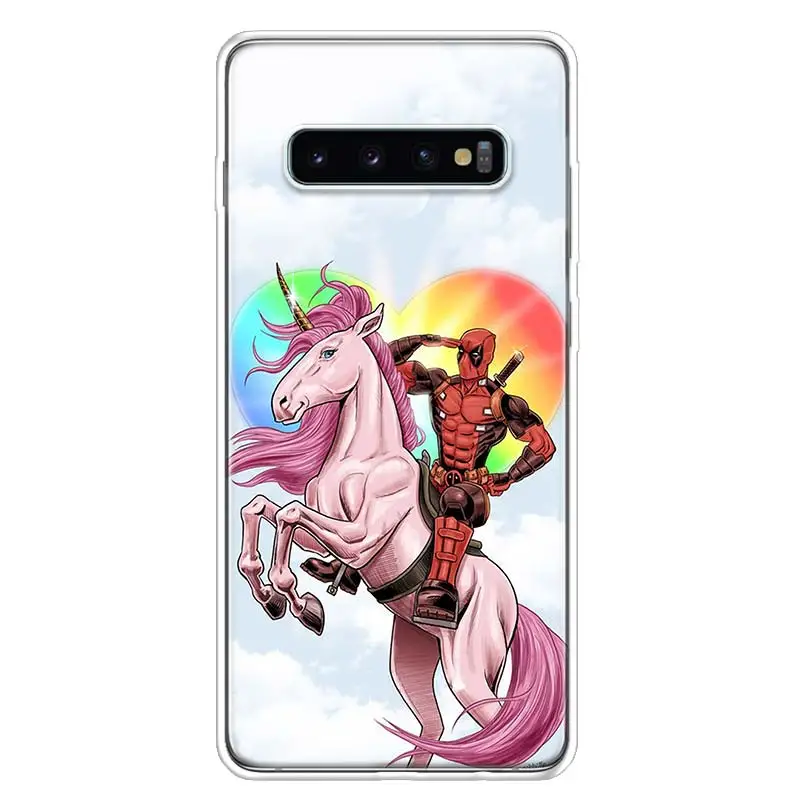 TW114-7 Забавный чехол для телефона Deadpool Dead Pool для samsung Galaxy S10+ Lite Note 10 9 8 S9 S8 J4 J6 J8 Plus S7 S6 - Цвет: TW114-7