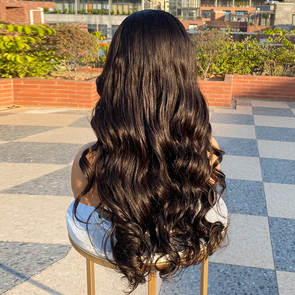 Парики из натуральных человеческих волос 28 Дюймов 30 дюймов 13x 4 | Шиньоны и парики