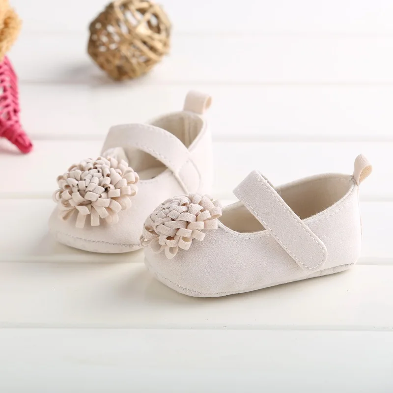 Zapatos de suela blanda para beb&eacute; reci&eacute;n nacido, calzado antideslizante cl&aacute;sico de colores caramelo, cuna de princesa, 12cm, 7 a 12 meses-4