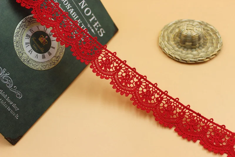 3 ярда кружевной ткани свадебное украшение маленькая Цветочная вышивка