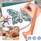 Режущие инструменты для ножи, из нержавеющей стали, с поворотом на 360 градусов, гироскоп, резак для бумаги