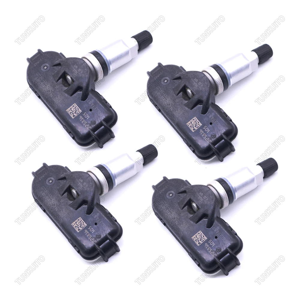 

4PCS/Set 52933-3V100 TPMS Sensor for Kia Sportage for 2011-2014 Hyundai Ix35 Hyundai I40 Tire Pressure Sensor 434Mhz ABS+Metal