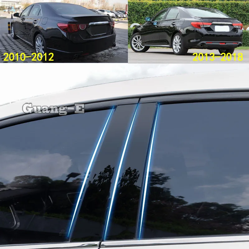 

Накладка на стойку автомобиля для Toyota Reiz MARK X 2010-2018, 6 шт.