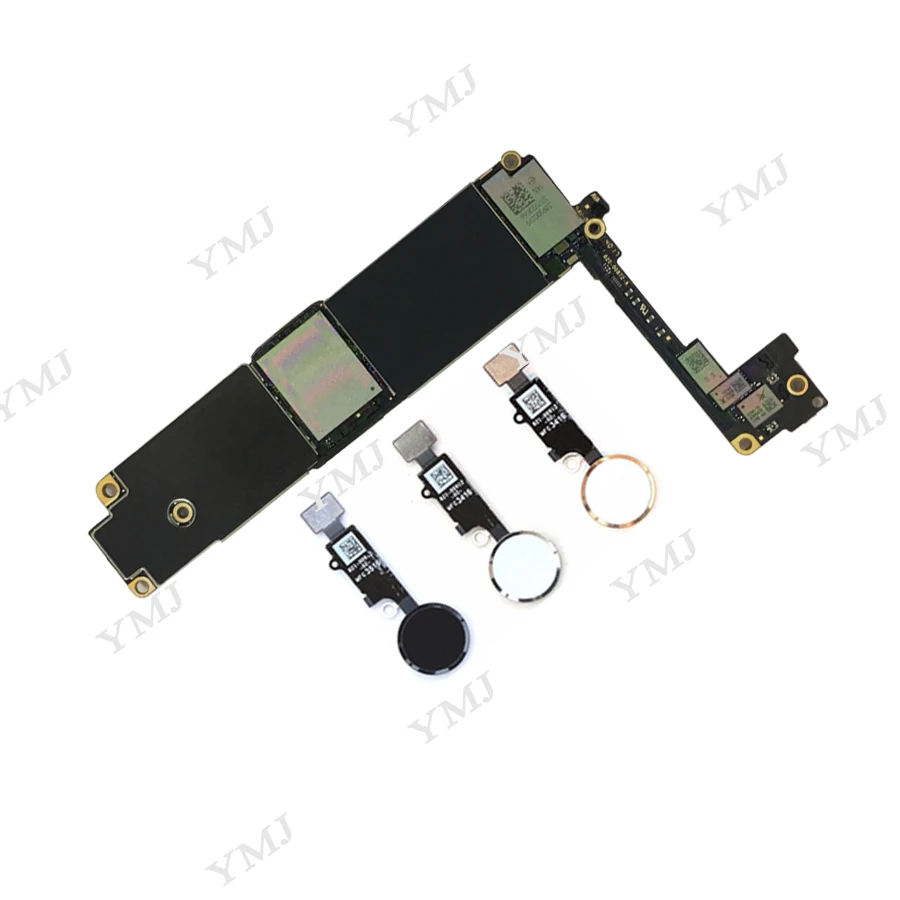 100% разблокированная Логическая плата для iPhone 8 оригинальная материнская с/без Touch