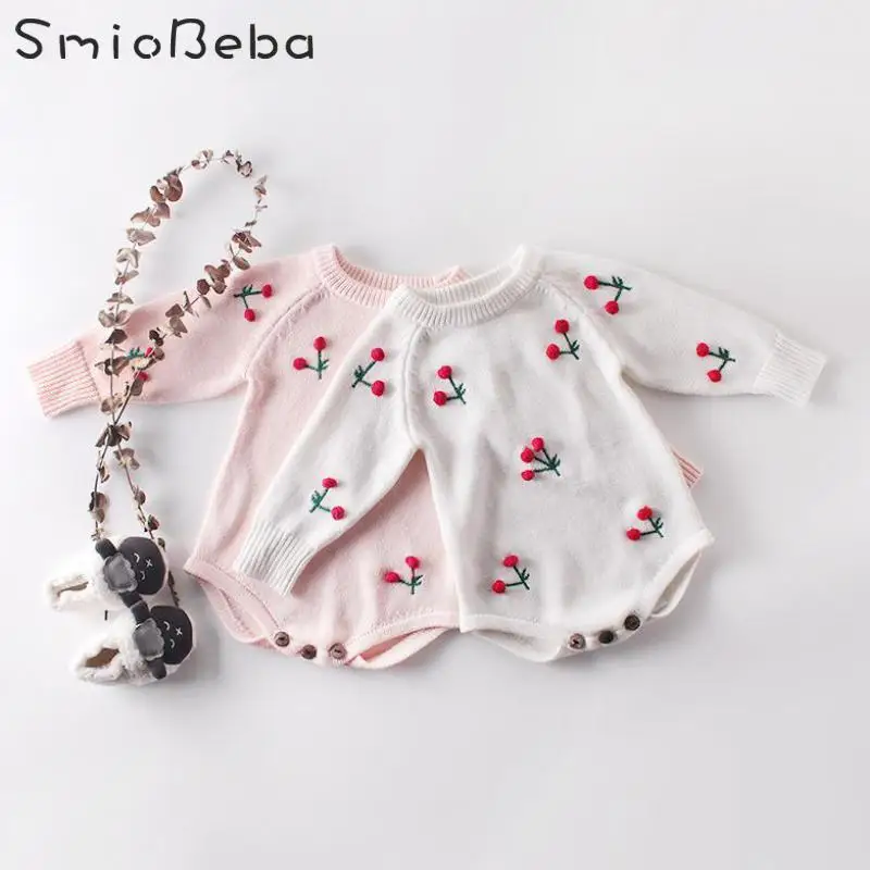 Комбинезон для новорожденных девочек трикотажный комбинезон из 100% хлопка и