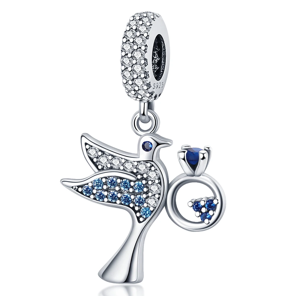 

100% Genuine 925 Charm and Beads Suitable for Pandora Original Bracelet Pendant Jewelry