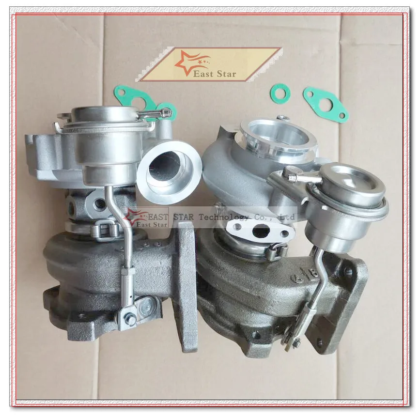 2 шт. Twin TURBO TD03-08G 49131-05101 49131-05000 49131-05010 8601455 9471564 Для VOLVO PKW S80 XC90 98- B6284T T6 2.8L