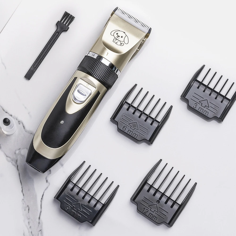 

Rechargeable Professional Hair Clipper (Pet/Cat/Dog/Rabbit) Trimmer Grooming Shaver Set Haircut Tool
