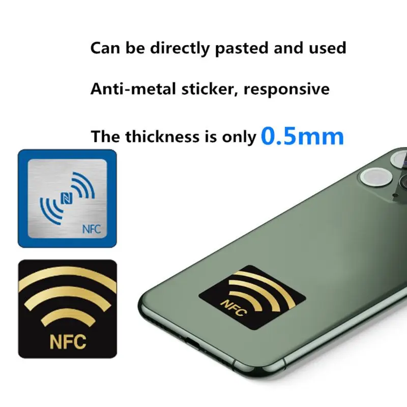 NFC тег Ntag216 меток анти металлическая наклейка для Huawei 13 56 MHz ISO14443A NTAG 216