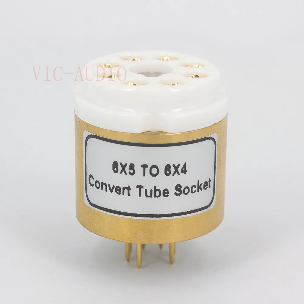 1 шт. 6X5 (верхняя часть) до 6X4 (нижняя трубка 8 контактов 7 сделай сам|vacuum tube|audio vacuum