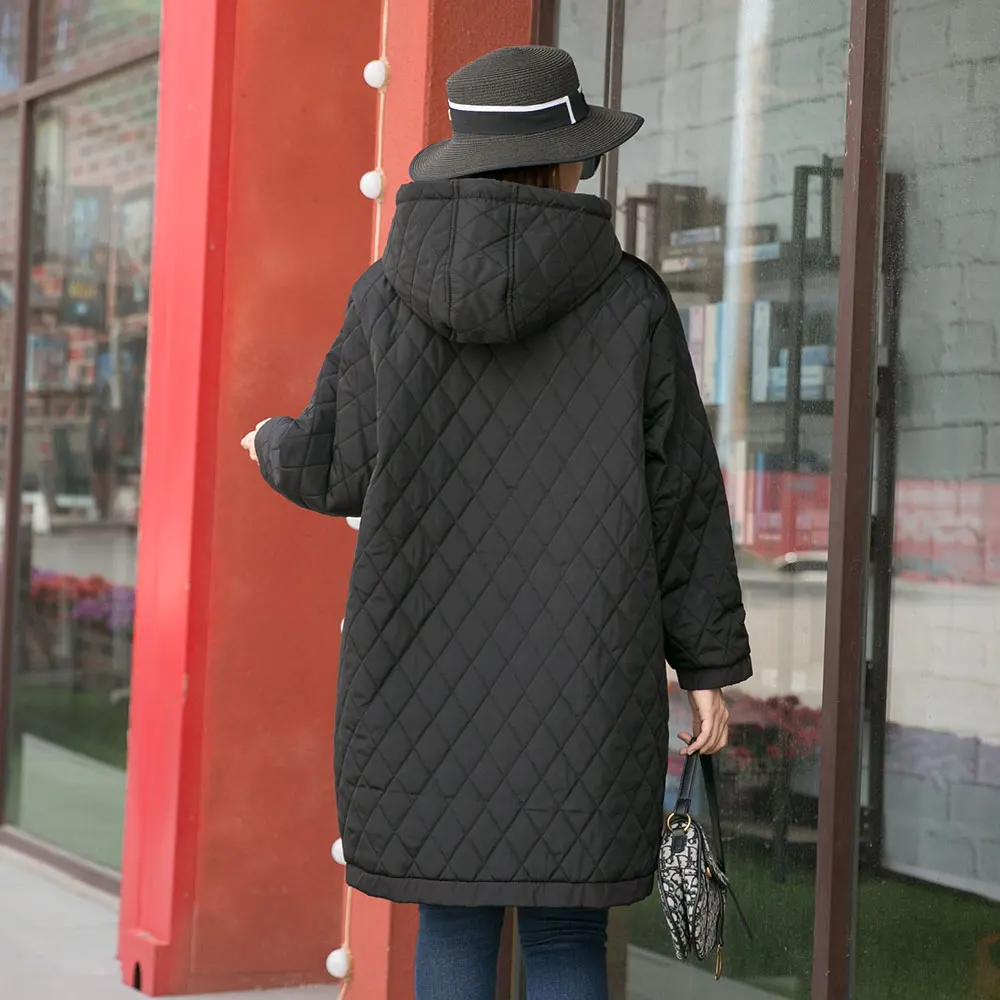 Зимние женские парки женская теплая куртка утепленные пальто с капюшоном одежда