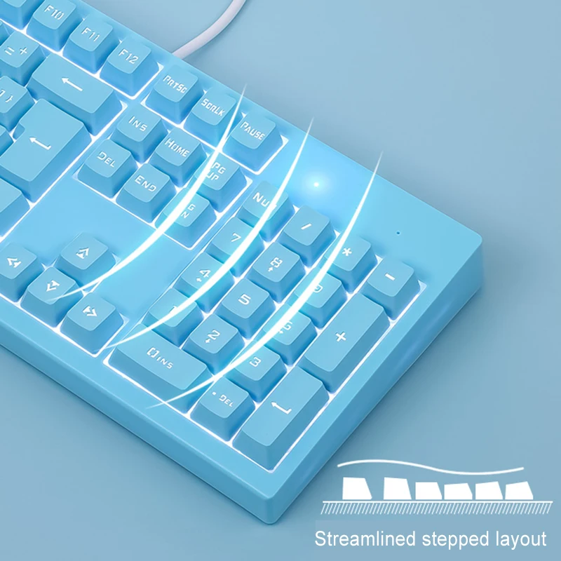 Высокое качество 2 4G Беспроводная клавиатура мышь комбо перезаряжаемая