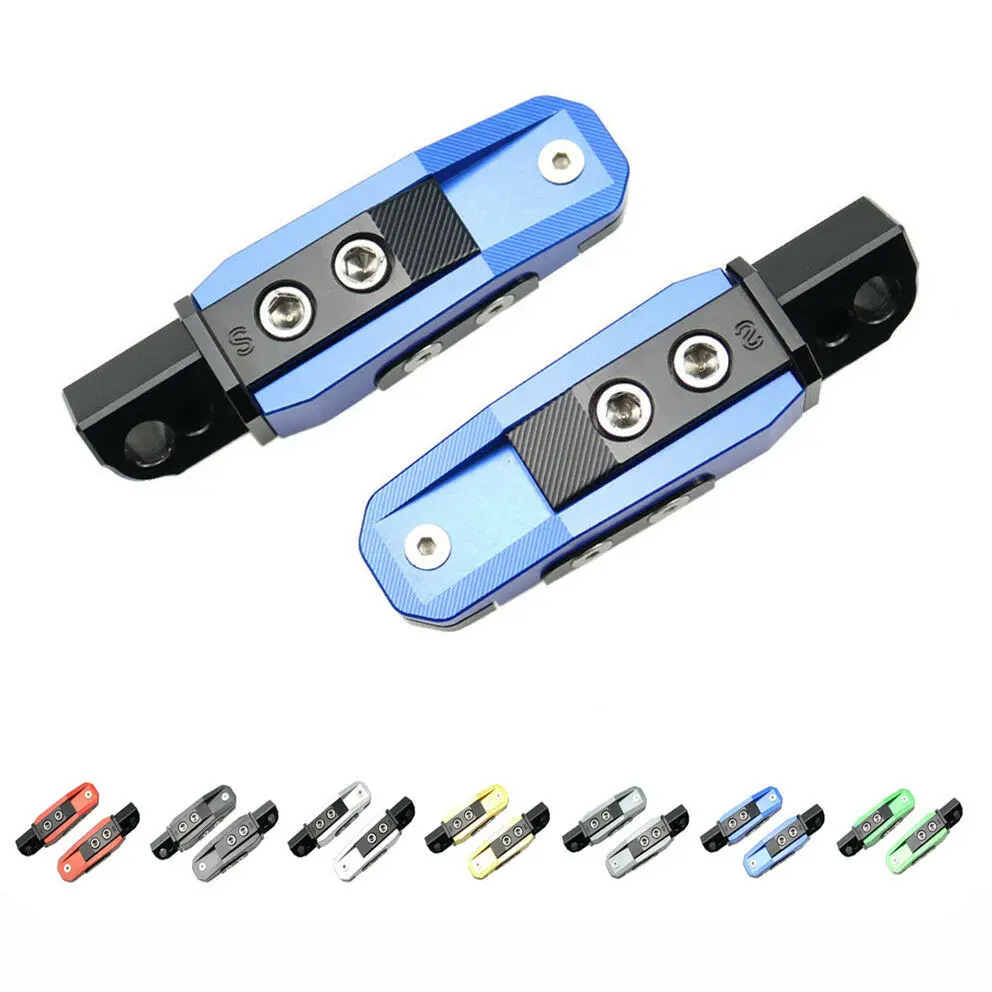 

Rear Footrests Foot Pegs Pedal Pads For Suzuki GSXR600/750 GSXR1300 Hayabusa