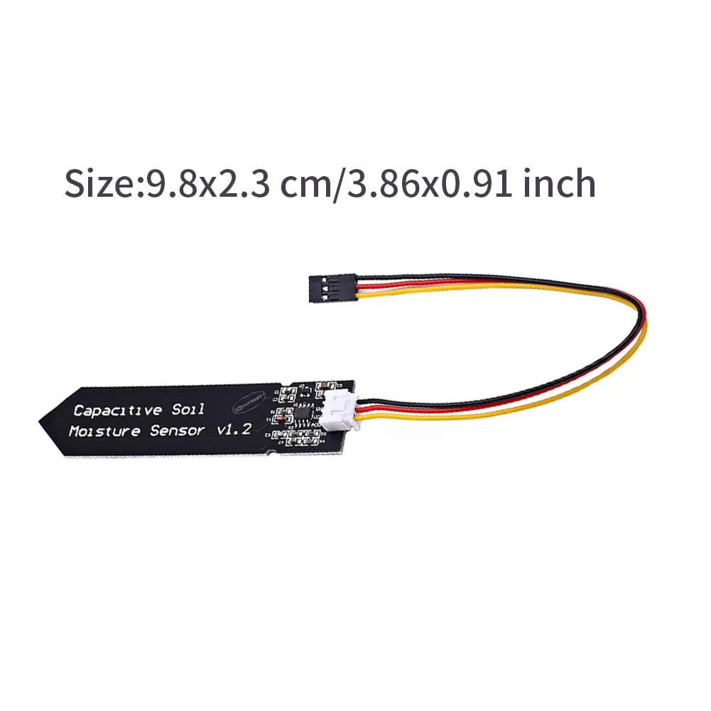 

Soil Moisture Sensor Humidity Sensor Capacitive Sensor Moisture Detection For Garden Watering DIY Garden 5PCS 2021New