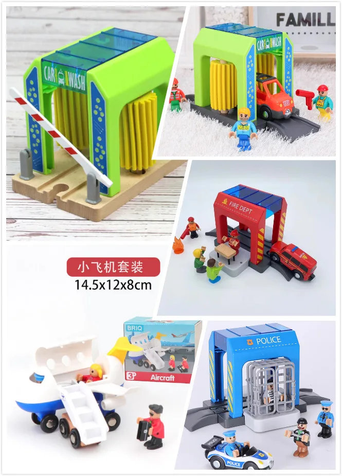 Пластиковый костюм полицейского участка совместимый с деревянной