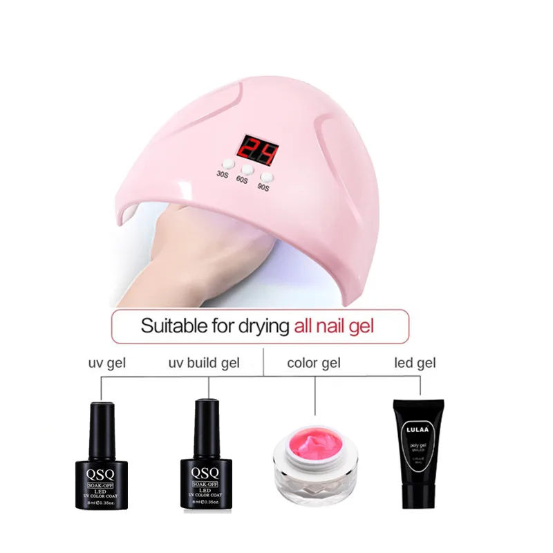 Лампа для ногтей 36 Вт лампа фототерапии умный датчик аппарат двойной источник