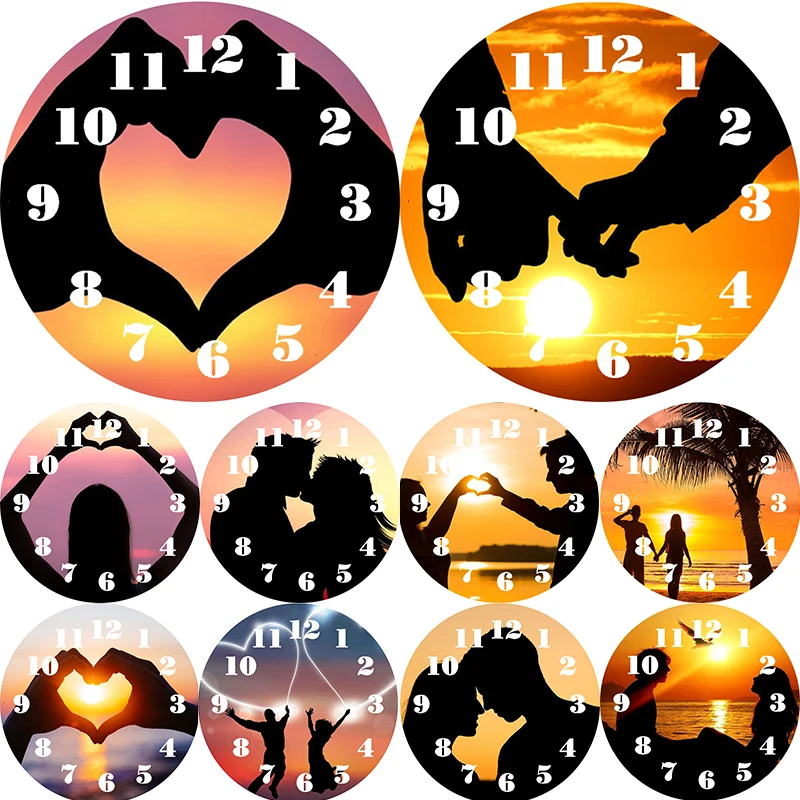 

Парные алмазные картины настенные часы домашний Декор Гостиная домашний декор искусство 5D Сделай Сам полностью Алмазная мозаика украшение...