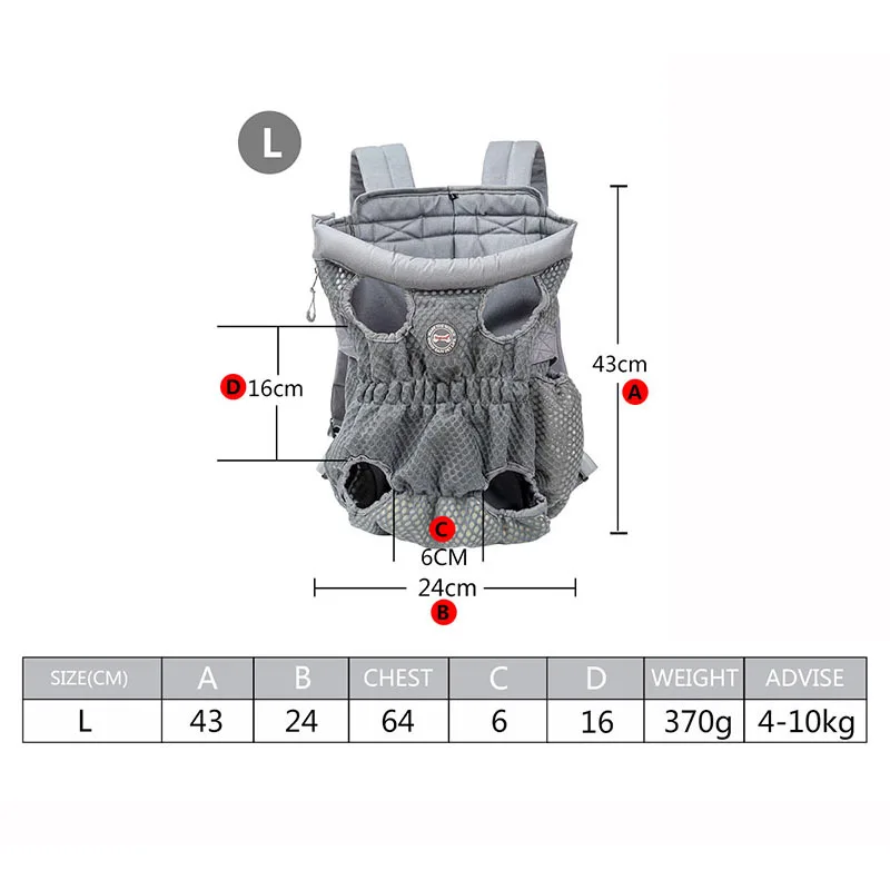MySudui Рюкзак переноска для собак и кошек легкий дорожный рюкзак с мягкой дышащей