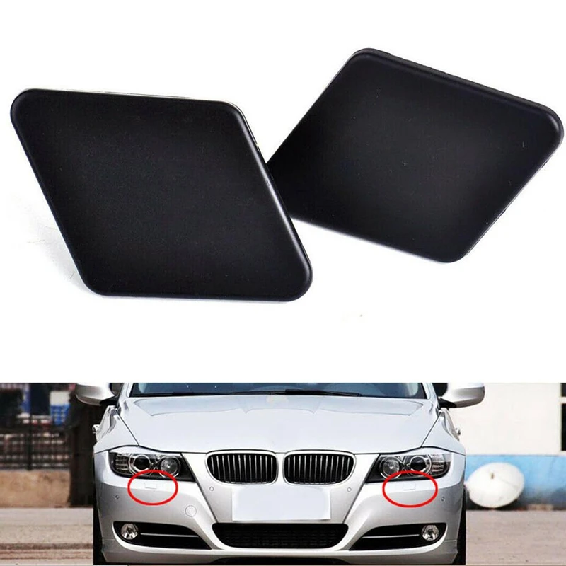 

Front Bumper Headlight Washer Nozzle Spray Cover Cap for BMW 3 Series E90 05-09