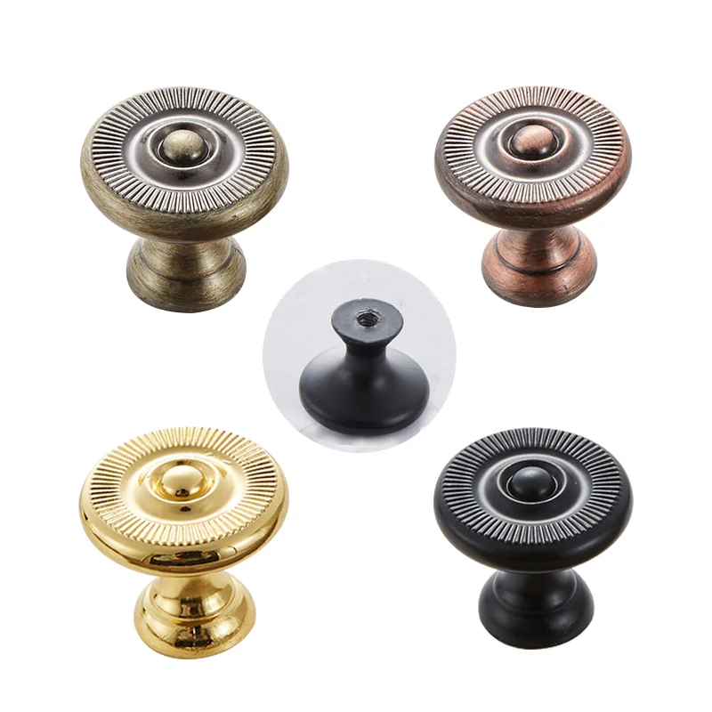 Бронзовые ручки кухонный дверной шкаф цинковый сплав Европейский современный