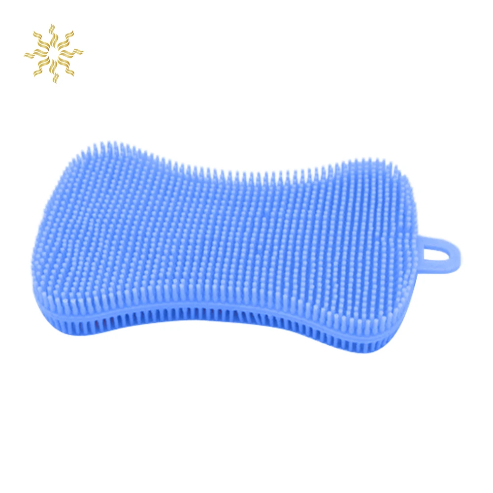 1 шт. чистящие щетки для фруктов овощей тарелок мытья кухни силиконовые посуды